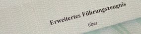 Erweitertes Führungszeugnis