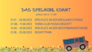 Das Spielmobil kommt